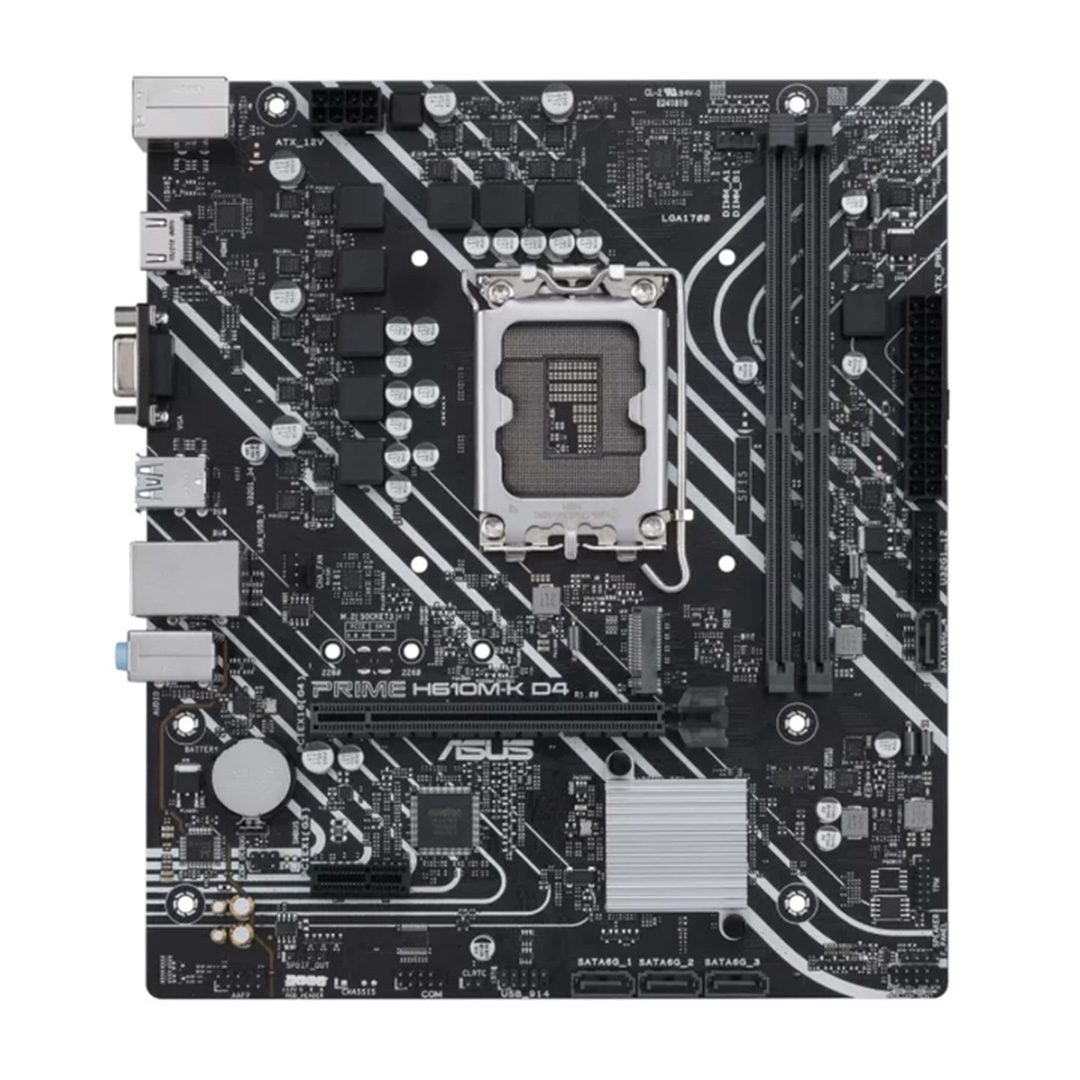 1 ASUS PRIME H610M-K D4 Motherboard