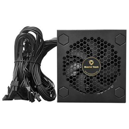منبع تغذیه کامپیوتر مسترتک مدل NOVA 500 WTC 80 Plus White توان 500 وات