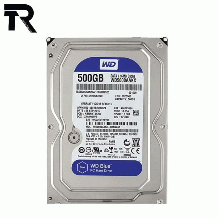 HDD 500GB W.D BLUE