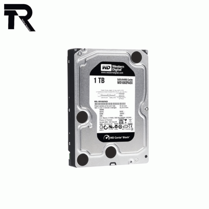 HDD 1TB W.D BLACK کارکرده