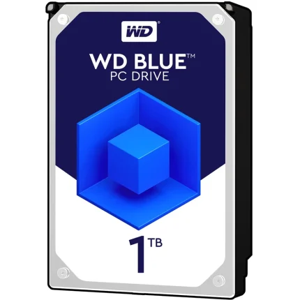 حافظه HDD اینترنال وسترن دیجیتال مدل آبی ظرفیت 1 ترابایت استوک