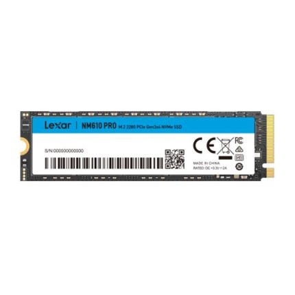 حافظه اس اس دی اینترنال لکسار NM610 Pro M.2 2280 NVMe ظرفیت 1 ترابایت