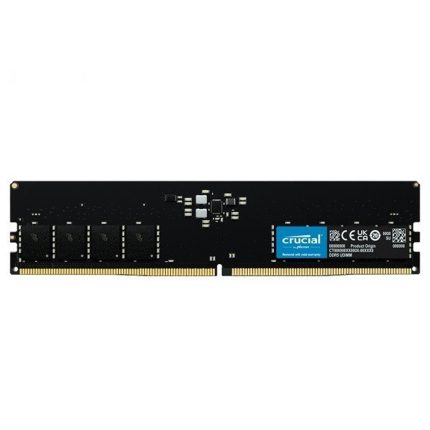 رم کامپیوتر کروشیال تک کاناله مدل CT8 فرکانس 4800 مگاهرتز DDR5 تایمینگ CL40 حافظه 8 گیگابایت