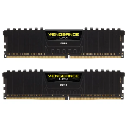 رم کورسیر DDR4 دو کاناله مدل Vengeance LPX فرکانس 3200 مگاهرتز تایمینگ CL16 حافظه 32 گیگابایت استوک