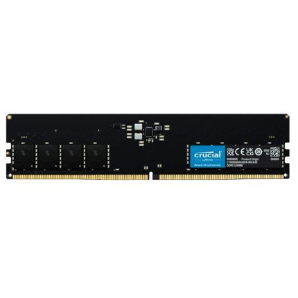 رم کامپیوتر کروشیال تک کاناله مدل CT32 فرکانس 5600 مگاهرتز DDR5 تایمینگ CL46 حافظه 32 گیگابایت