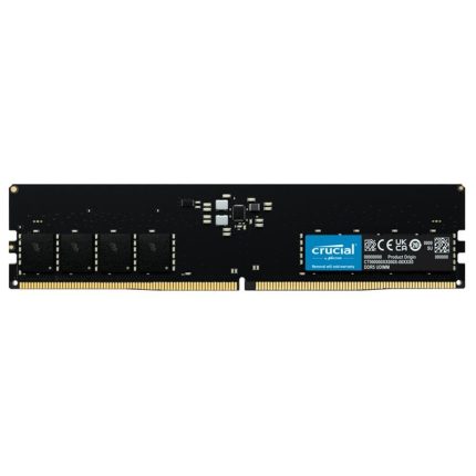 رم کامپیوتر کروشیال تک کاناله CT32 فرکانس DDR5 4800mhz تایمینگ CL40 حافظه 32 گیگابایت استوک