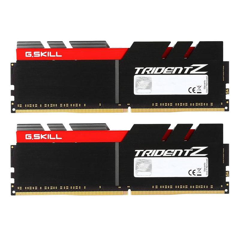 32gb-3200 رم دسکتاپ DDR4 دو کاناله ۳۲۰۰ مگاهرتز جی اسکیل مدل TRIDENT Z ظرفیت ۳۲ گیگابایت CL16