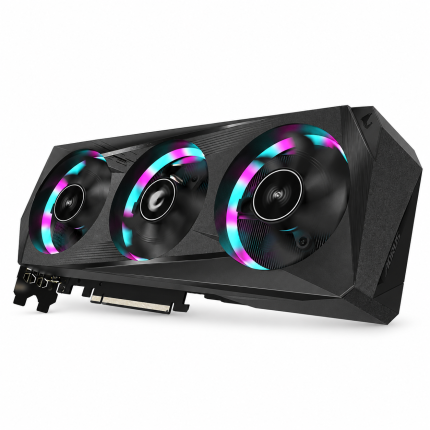 کارت گرافیک گیگابایت AORUS RTX 3060 Ti 8GB GDDR6 استوک با پس‌زمینه سفید