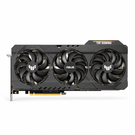 کارت گرافیک ایسوس TUF Gaming RTX 3070 Ti 8GB GDDR6X استوک با پس‌زمینه سفید